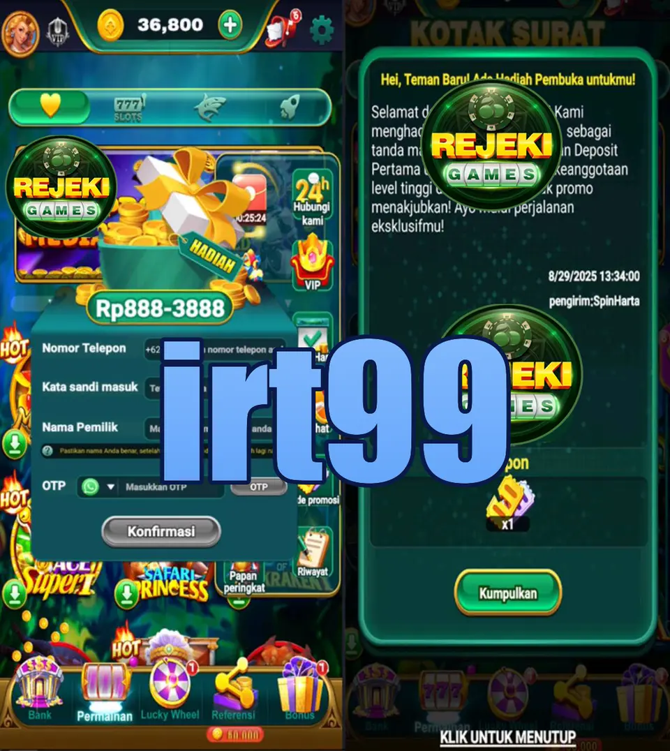 irt99 Tangkapan Layar - APK Resmi